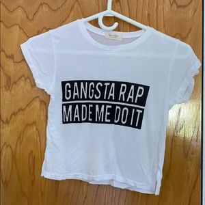 Brandy Melville // cropped tshirt